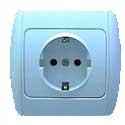 Type F Socket used in Egypt