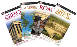 Tourist guide books for Italy